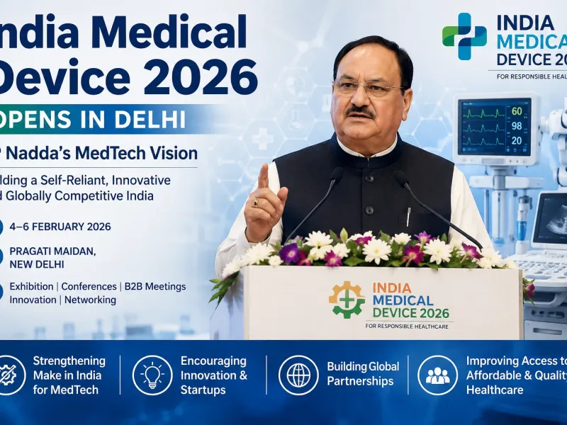 India Medical Device 2026: JP Nadda's MedTech Vision
