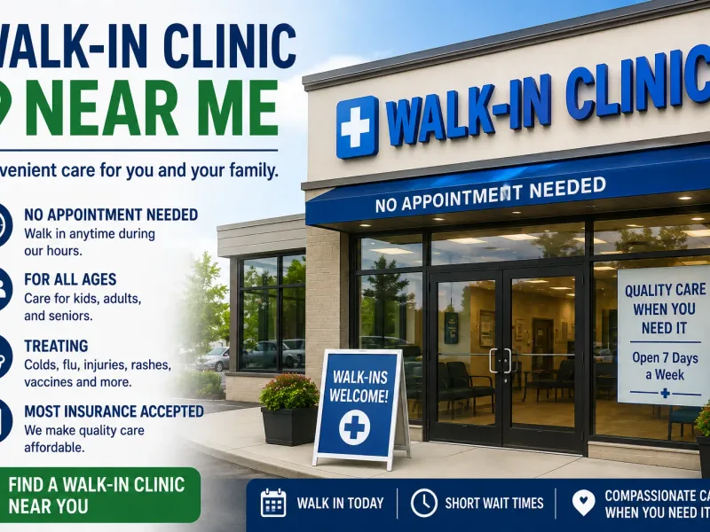 walk-in clinic near me