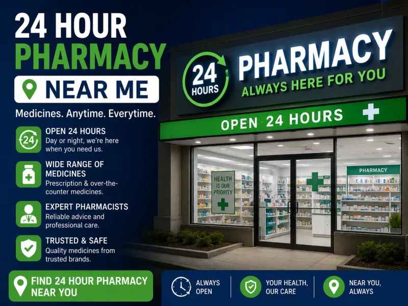 24 hour pharmacy near me