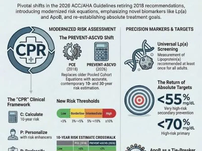 Cholesterol Guideline Update 2026: What Changed and Why