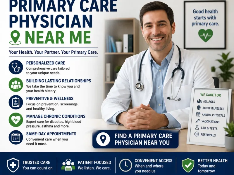 How to Find a Primary Care Physician Near Me