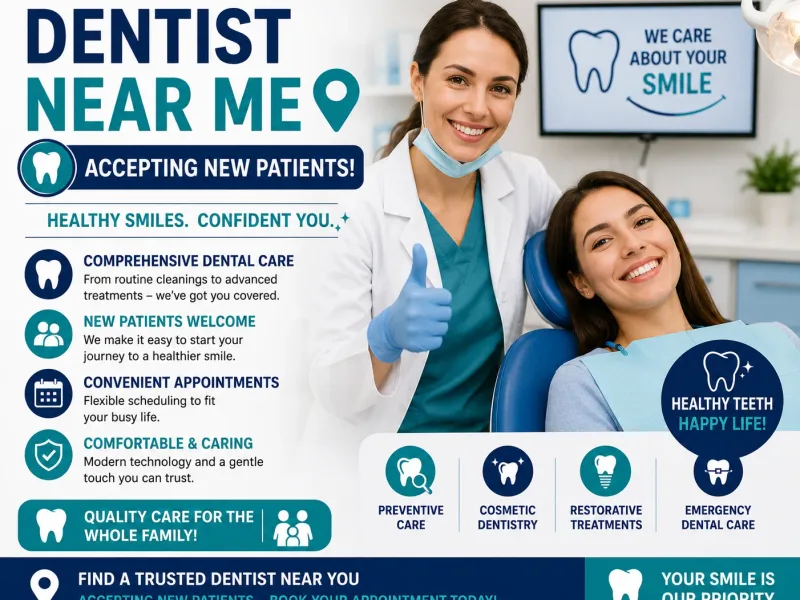 Dentist Near Me Accepting New Patients