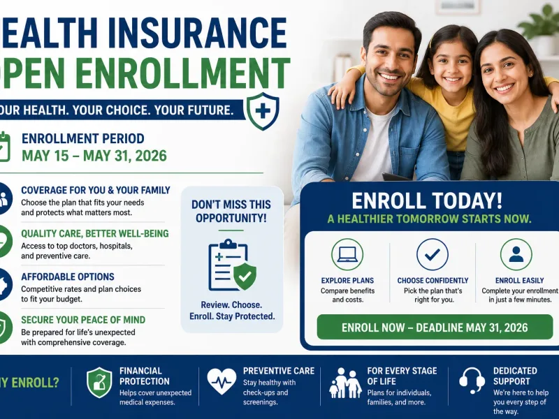 Health Insurance Open Enrollment