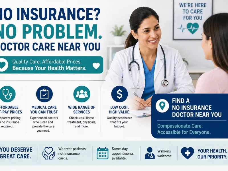 No Insurance Doctor Near Me