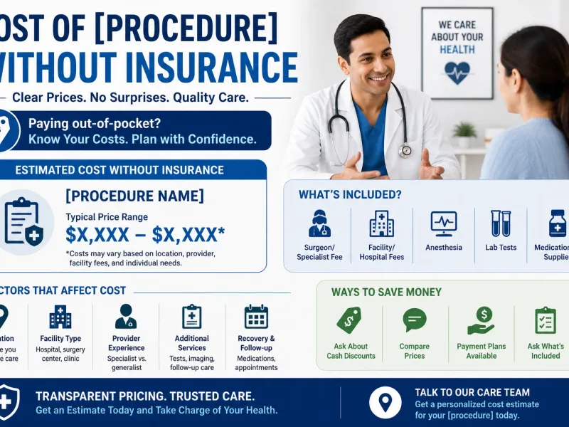 Knee Replacement Cost Without Insurance in India