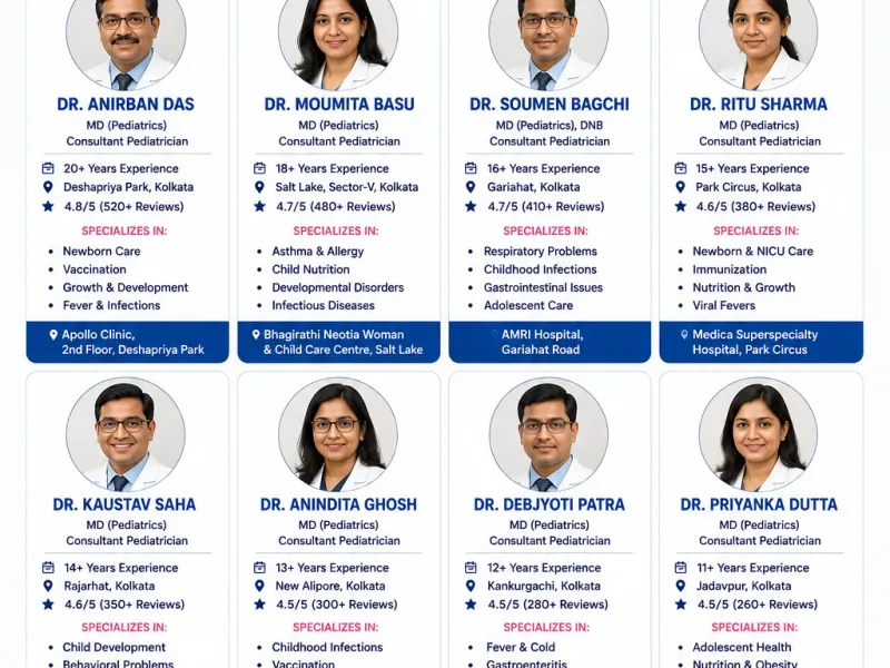 Child Specialist Near Me in Kolkata