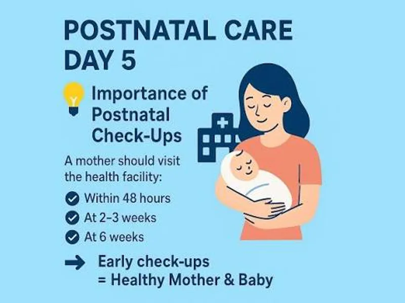 Postnatal Care: Health Checks for New Moms
