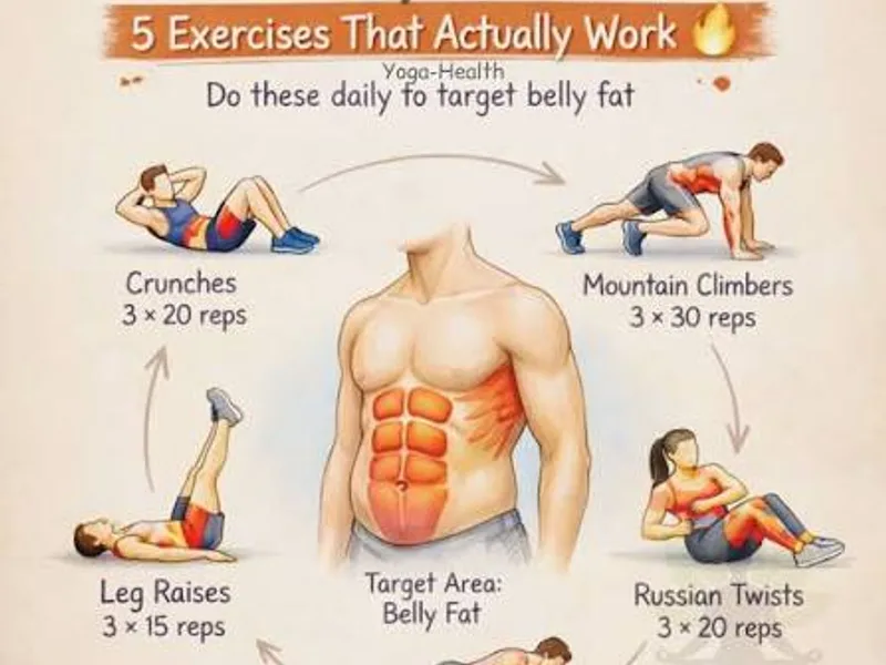 Visceral Fat Reduction: Exercises That Actually Work