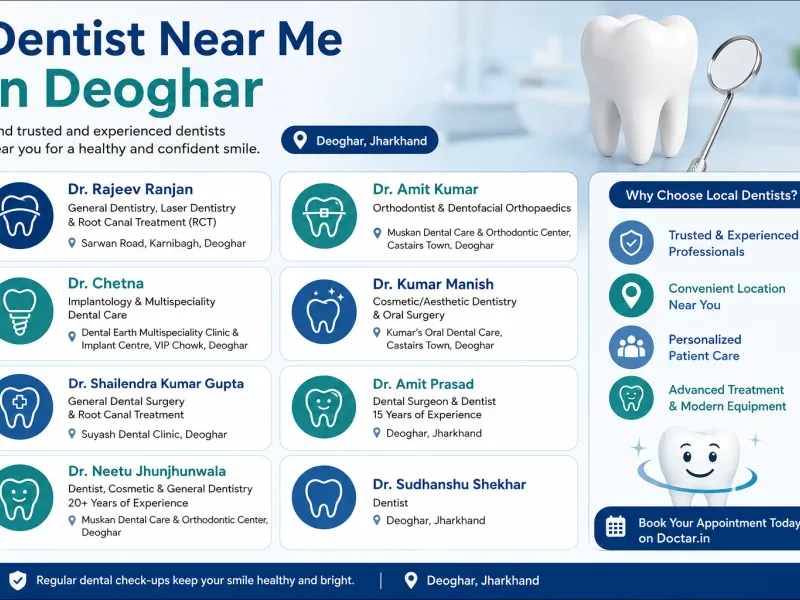 Dentist Near Me in Deoghar: How to Actually Find One That Fits