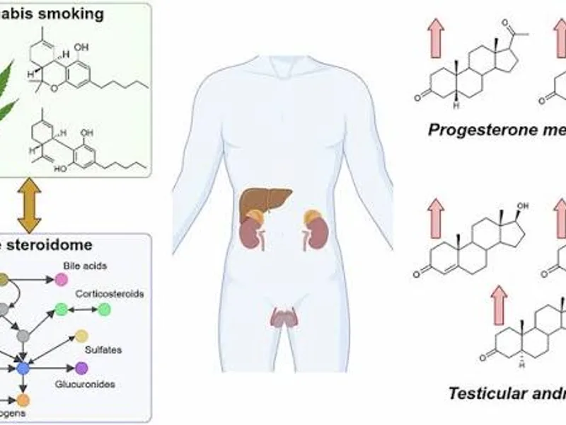 Cannabis cortisol stress hormone