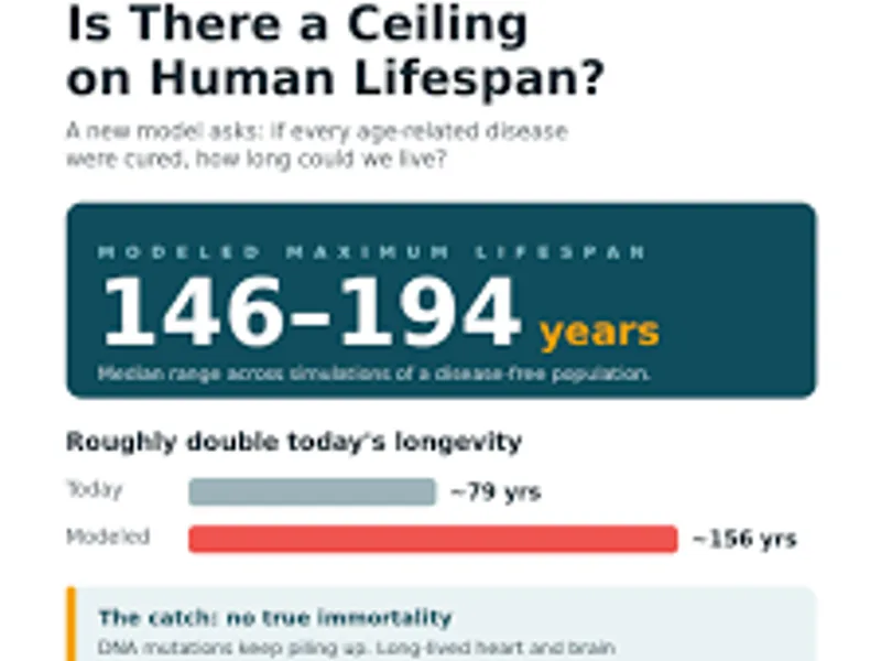 Human Lifespan Limit: What the 146-194 Year Study Means