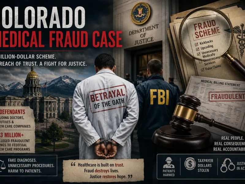Colorado medical fraud case