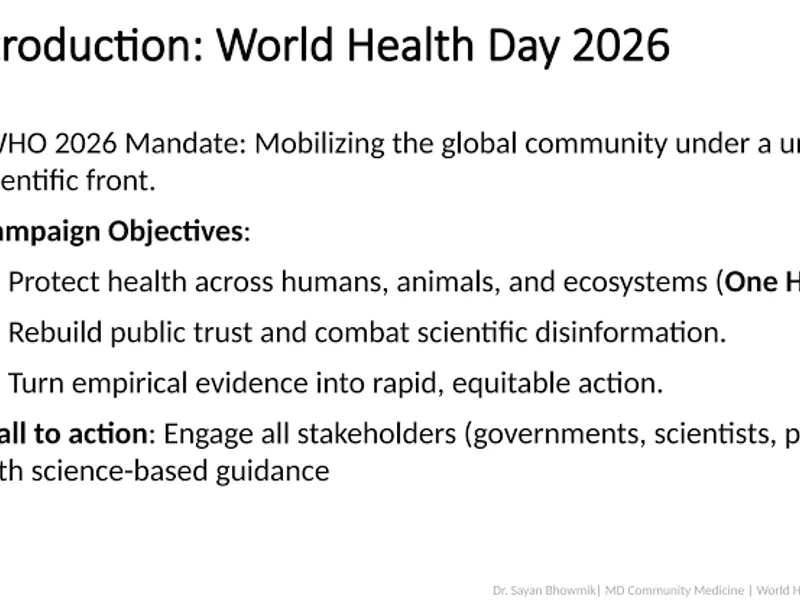 WHO Global Health Mobilization Update: What It Means