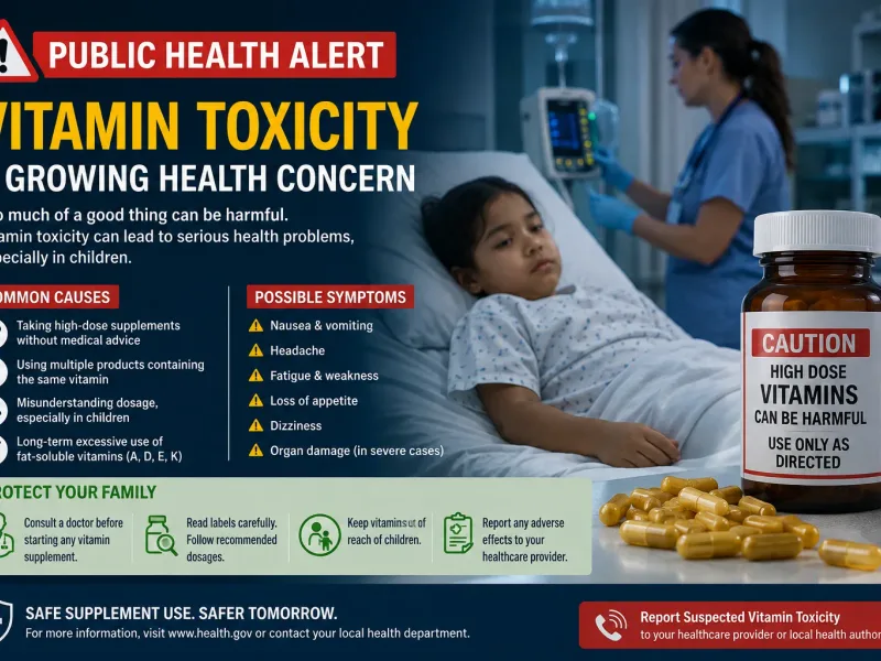 Vitamin Toxicity Alert: When Supplements Backfire