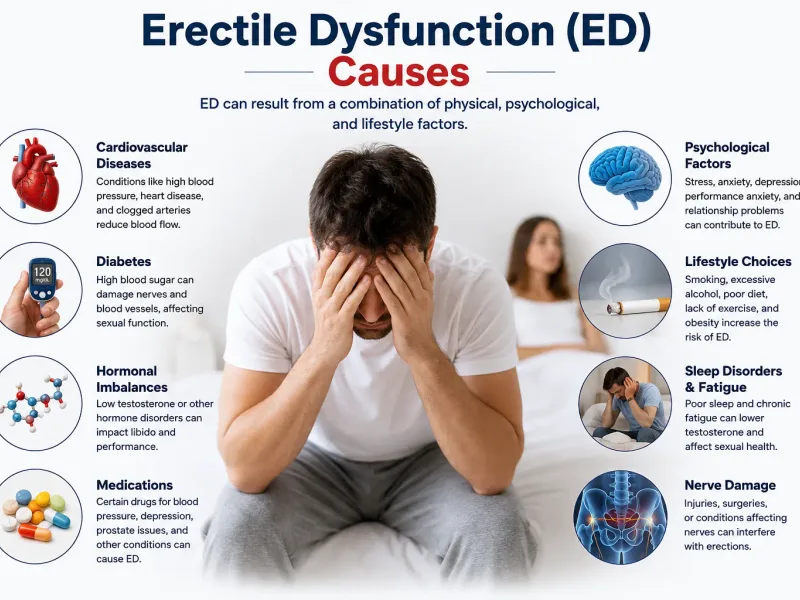 Erectile Dysfunction Causes: What's Really Behind It