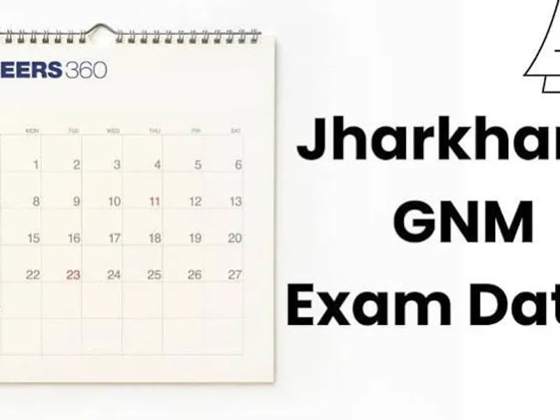 Jharkhand GNM exam date 2026 JCECEB