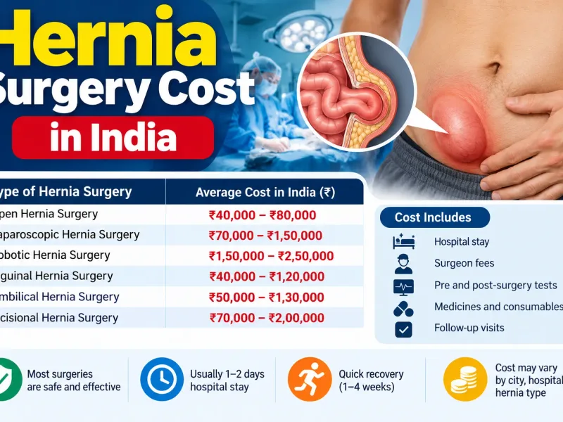 Hernia Surgery Cost in India