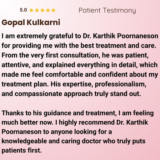Dr. Karthik Pooraneson