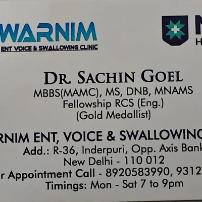 Dr. Sachin Goyal