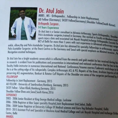 Dr. Atul Jain Singhai