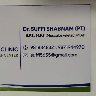 Dr. Roofina Shafi Physiotherapist