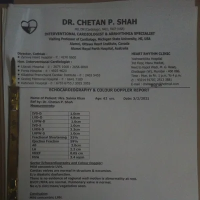 Dr. Chetan Vinod Shah
