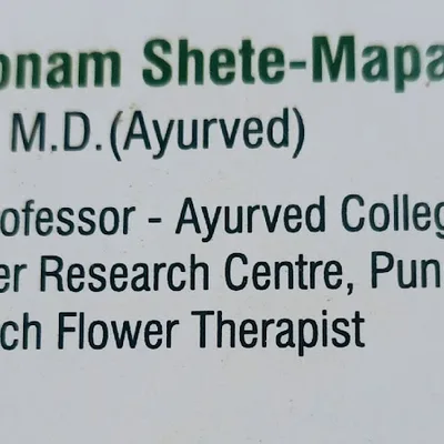 Dr. Poonam Umesh Anjarlekar