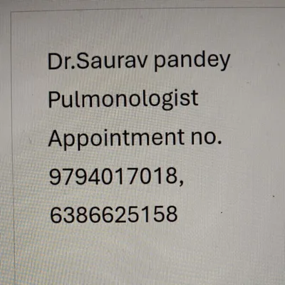 Dr. Saurav Pandey