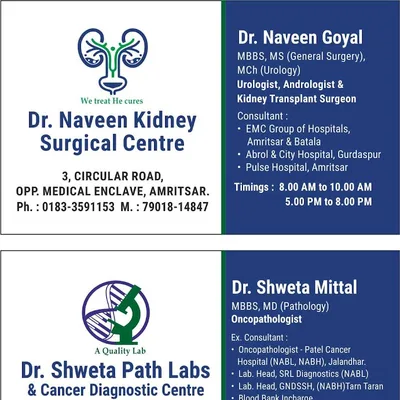 Dr. Naveen kidney surgical centre / Dr Naveen Goyal / Urologist