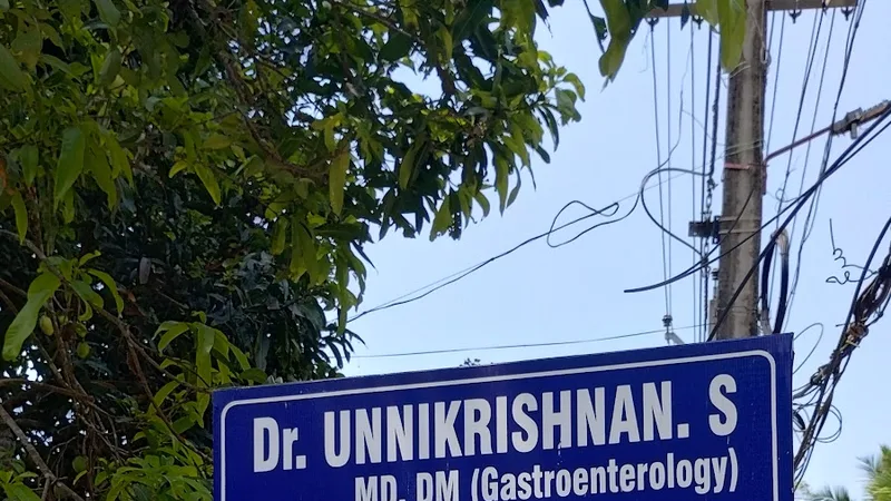 Dr UNNIKRISHNAN GASTROENTEROLOGIST Clinic