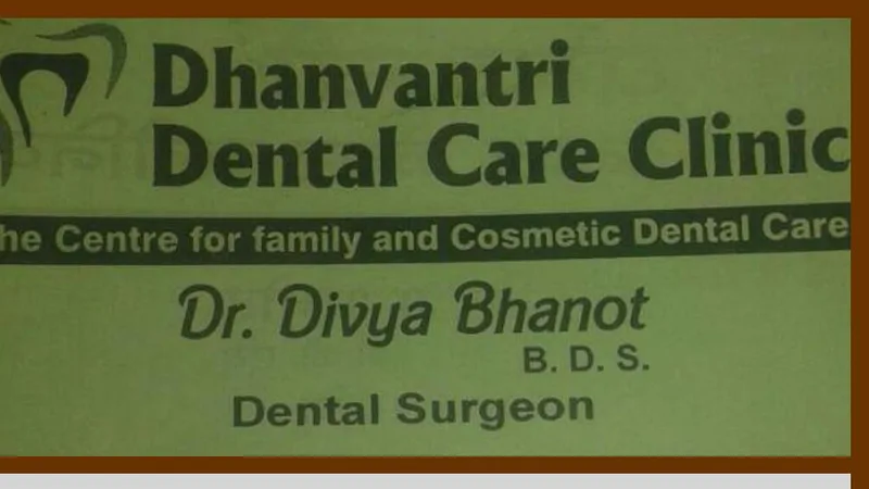 Dhanvantri Dental Care Clinic