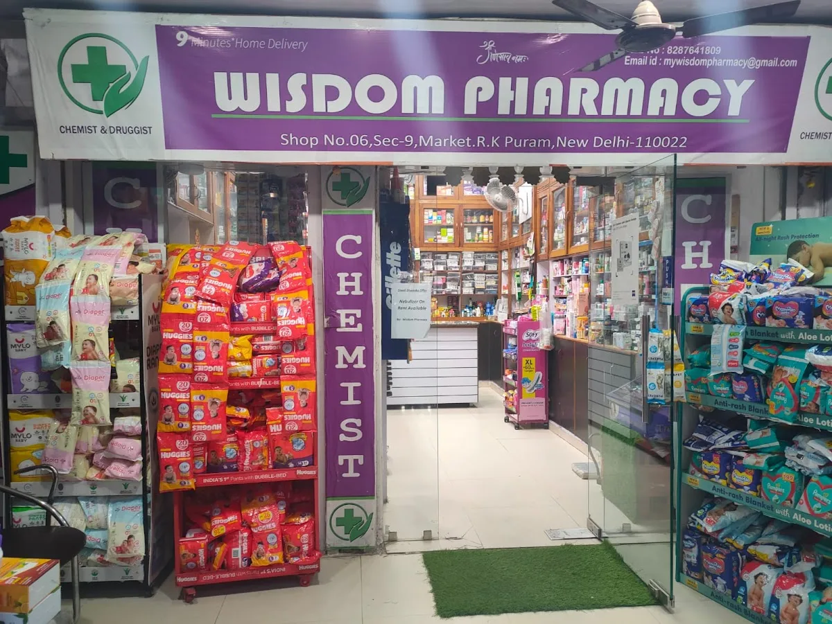 Wisdom Pharmacy | Medical & Pharmacy Store in RK Puram South Delhi New Delhi
