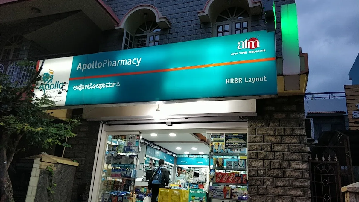 Apollo Pharmacy HRBR Layout