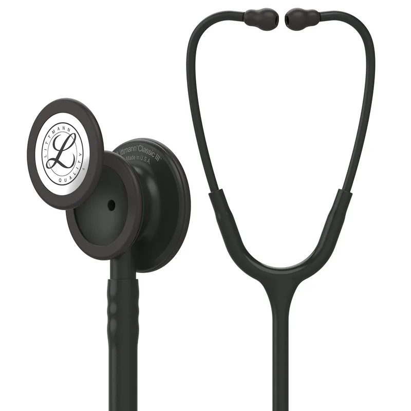 3M Littmann Classic III Stethoscope - Black with Black Edition 5803