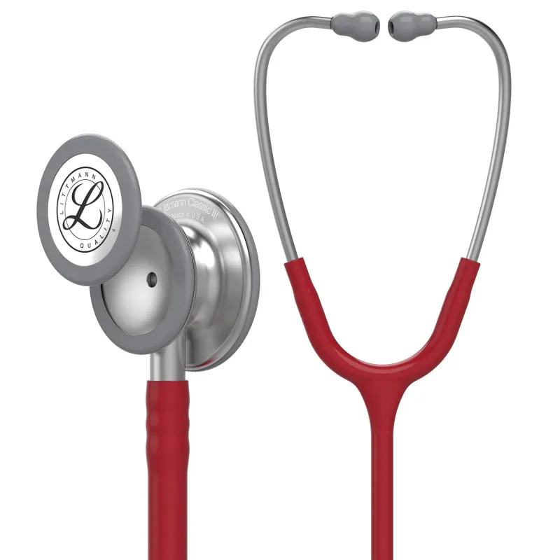 3M Littmann Classic III Stethoscope - Burgundy 5627