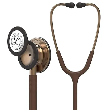 3M Littmann Classic III Stethoscope - Chocolate with Copper Finish 5809
