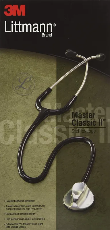3M Littmann Master Classic II Stethoscope - Navy Blue 2147