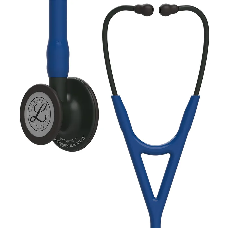 3M Littmann Cardiology IV Stethoscope - Blue with Black Finish 6168