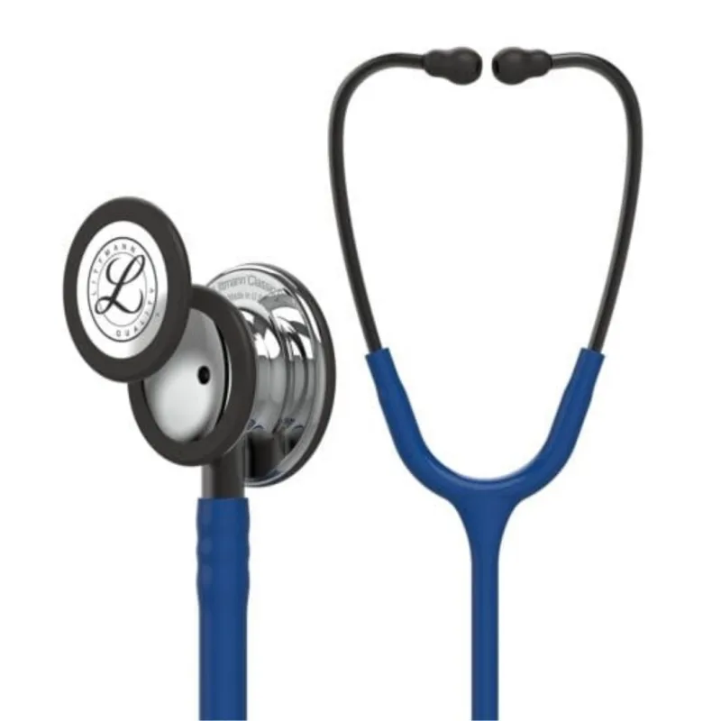 3M Littmann Classic III Stethoscope - Navy with Mirror Finish 5863