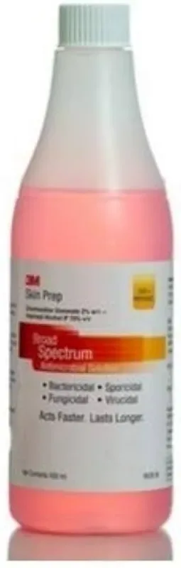 3M Skin Prep- Surgical Prep paint 2%- Antiseptic Solution CHG 2% 500 mL