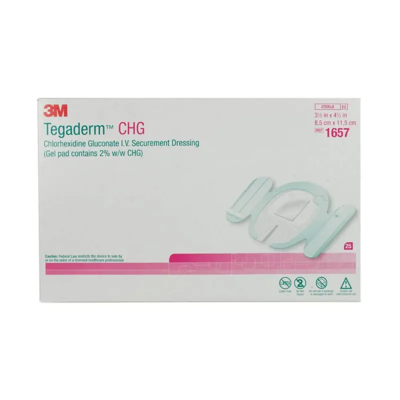 3M Tegaderm 1657R - I.V. Securement Dressing, 11.5 cm x 8.5 cm