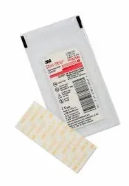 3M Steri-Strip R1541 Reinforced Adhesive Skin Closures, 1/4 in x 3 in (6 mm x 75 mm), 3 strips/envelope