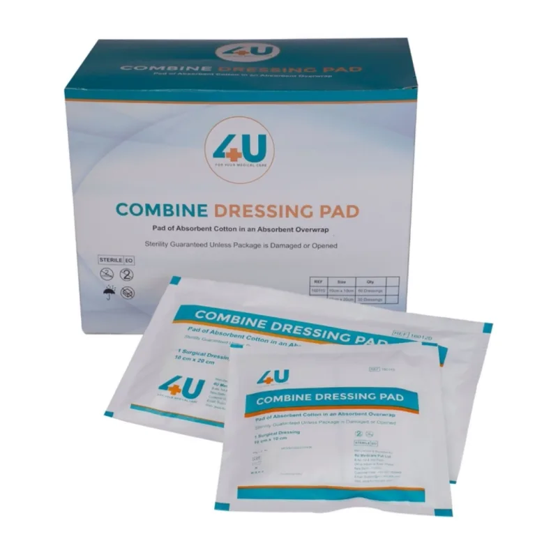 4U Combine Dressing Pad 10cm x 20cm