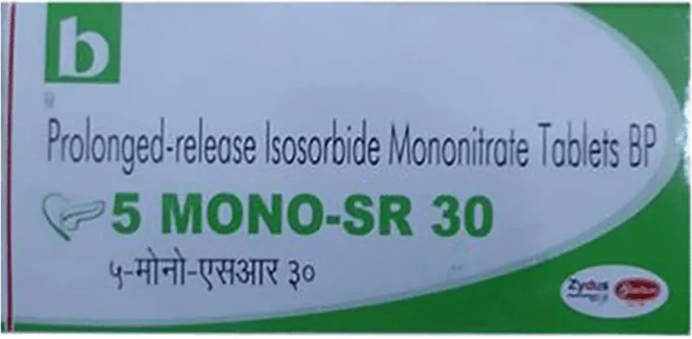 5 Mono Sr 30mg Strip Of 10 Tablets