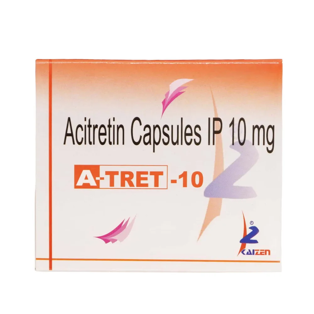 A Tret 10mg Strip Of 10 Capsules