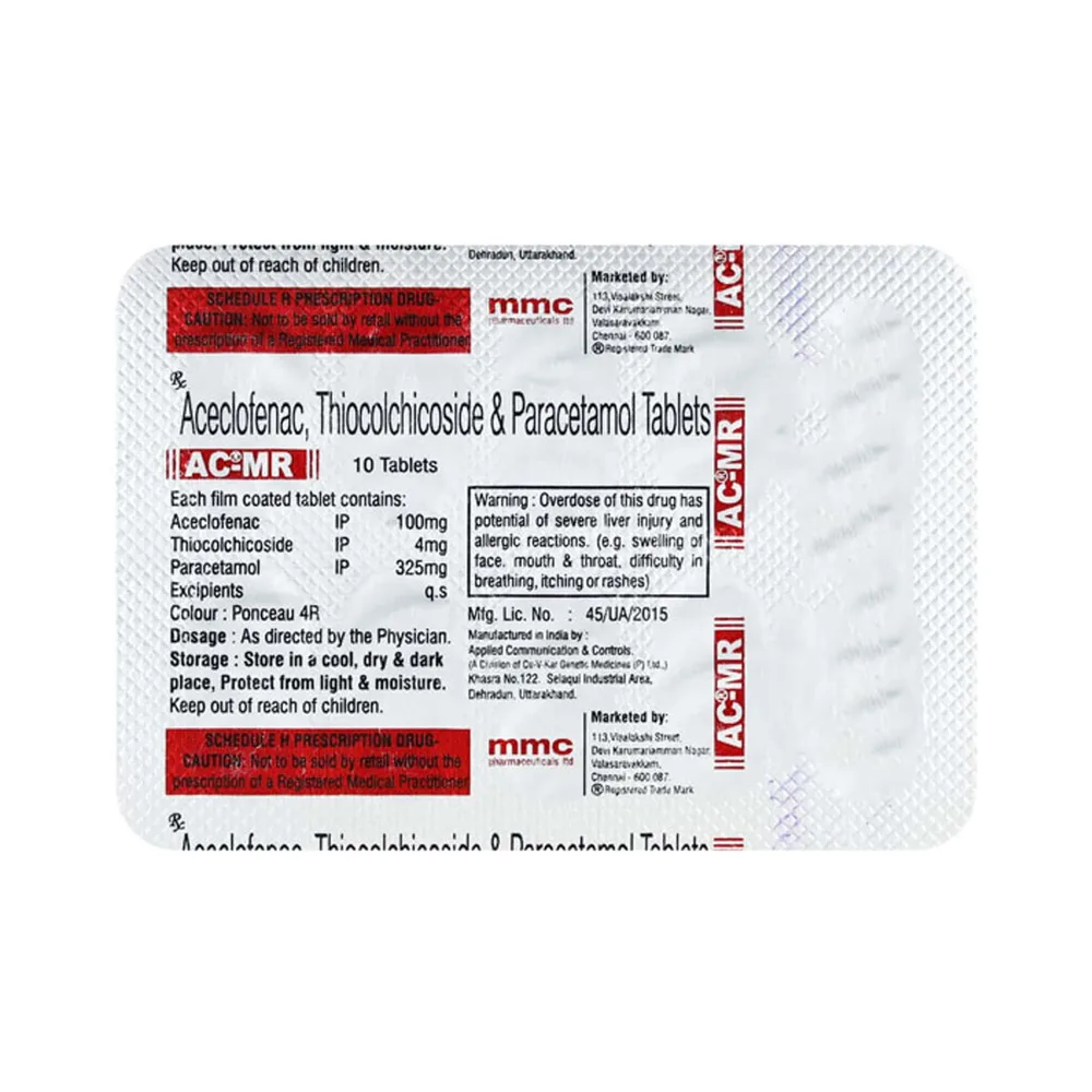 Ac Mr Strip Of 10 Tablets