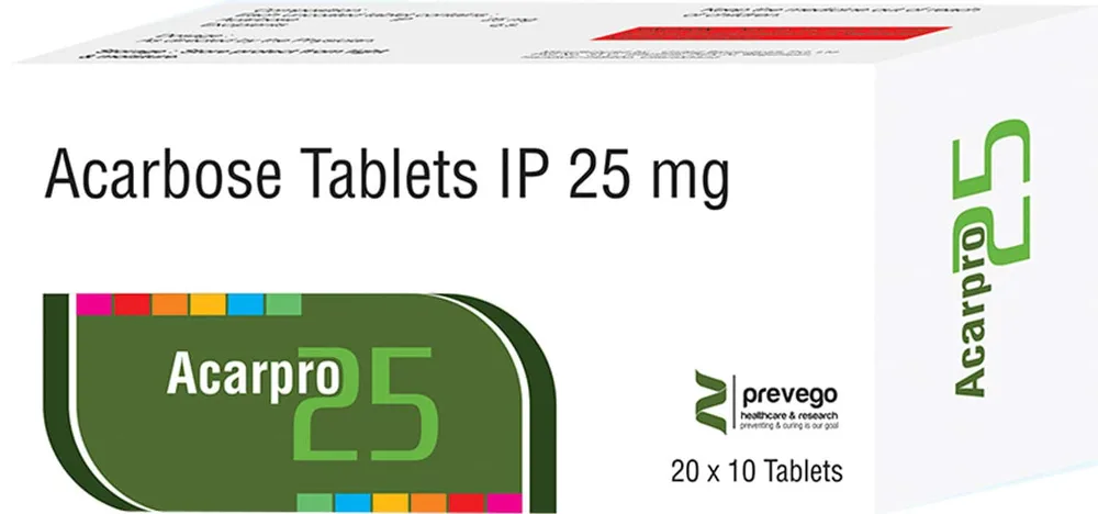 Acarpro 25mg Strip Of 10 Tablets