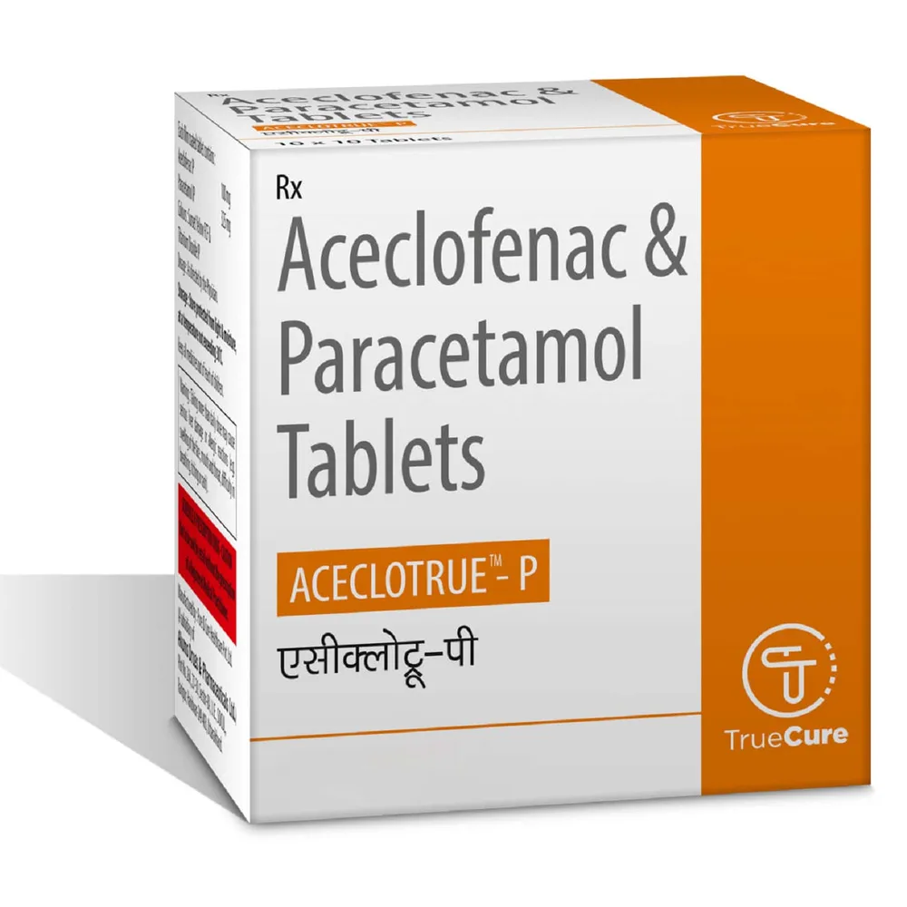 Aceclotrue P Tablet