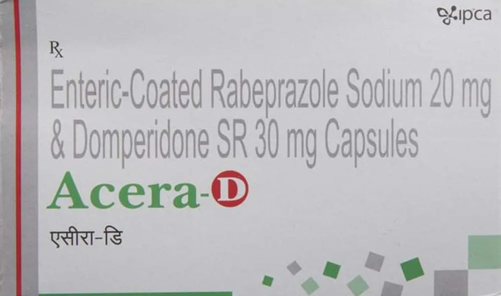 Acera D Strip Of 10 Capsules