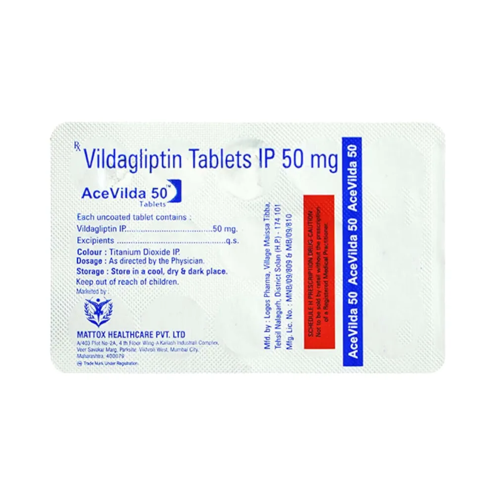 Acevilda 50mg Strip Of 15 Tablets